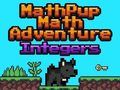 Spel Mathpup Math Adventure Integers online