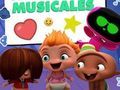 Spel Mini Beat Power Rockers: muzikale stickers  online