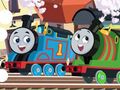 Spel Thomas alle motoren gaan legpuzzel  online