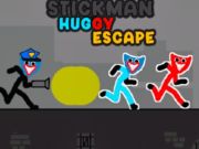 Spel Stickman Huggy ontsnapping  online