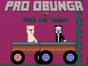 Spel Pro Obunga versus Noob en Hacker  online
