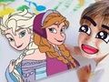 Spel Kleurboek: Bevroren  online