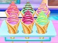 Spel Maak wafelkoekjes met ijshoorntjes  online