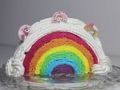 Spel Regenboog taart legpuzzel  online