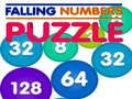Spel Vallende getallen puzzel  online