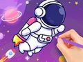 Spel Kleurboek: Astronaut  online