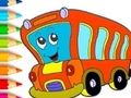 Spel Kleurboek: Bus  online