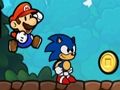 Spel Super Mario en Sonic  online