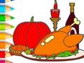 Spel Kleurboek: Thanksgiving Day  online