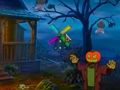 Spel Delora ontsnapping aan Halloween-wereld  online