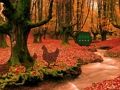 Spel Ontsnapping uit de achtertuin in de herfst  online