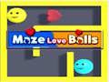 Spel Doolhof liefdesballen  online