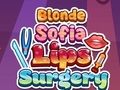 Spel Blonde Sofia: Lippenoperatie  online