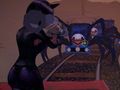 Spel Woensdag tegen Skibidi online Spel Woensdag tegen Skibidi online
