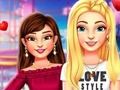 Spel BFF's eerste date-look op de middelbare school  online