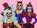 Spel Halloween-make-upartiest  online