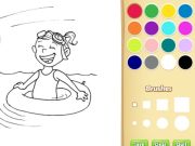 Spel Zomer kleurboek voor kinderen online