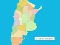 Spel Provincies van Argentinië  online