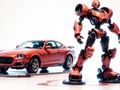 Spel Kleurboek: Robot en auto  online
