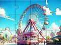 Spel Legpuzzel: pretpark  online