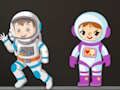 Spel Galactische zoektocht: zoek astronaut Glenn  online