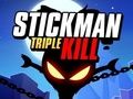 Spel Stickman drievoudige moord  online