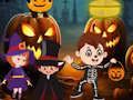 Spel Help de Halloween-kinderen  online