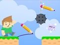 Spel Avonturen Thomas: Tekenen en wissen  online