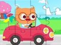 Spel Legpuzzel: rijdende auto  online