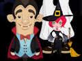 Spel Halloween traktatie vrienden ontsnappen  online