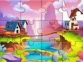 Spel Legpuzzel: Dorp  online