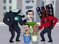 Spel Evolutie van het toiletmonster  online