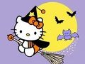 Spel Kleurboek: Kitty Halloween  online