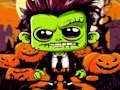 Spel Franky & Vampire Halloween-puzzel  online
