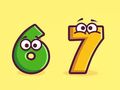 Spel Kleurboek: Nummer 6-7  online