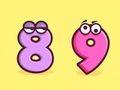 Spel Kleurboek: Nummer 8-9  online