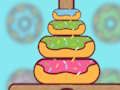 Spel Donuts van Hanoi  online