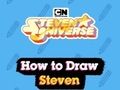 Spel Steven Universe: Hoe Steven te tekenen online Spel Steven Universe: Hoe Steven te tekenen online