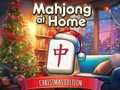 Spel Mahjong At Home Kersteditie  online