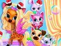 Spel Huisdieren verzorgen Bubble Party  online