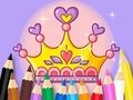 Spel Kleurboek: Prinsessenkroon  online