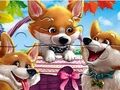 Spel Legpuzzel: grappige corgi's  online