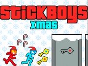 Spel StickBoys Kerstmis  online