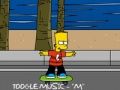 Spel Bart Simpson Skateboarden  online