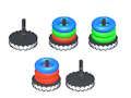 Spel Hoop Stack hersenpuzzelspel  online