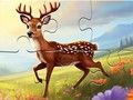 Spel Legpuzzel: Rennende herten  online