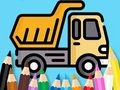 Spel Kleurboek: Dump-truck  online