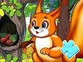Spel Legpuzzel: Eekhoorn Verbergt Voedsel  online