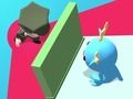 Spel Blauw Monster: Vang me  online