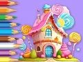 Spel Kleurboek: Lollipophuis  online